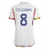 België Youri Tielemans #8 Voetbalkleding Uitshirt WK 2022 Korte Mouwen